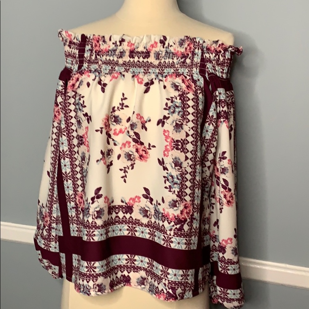 Off the shoulder top